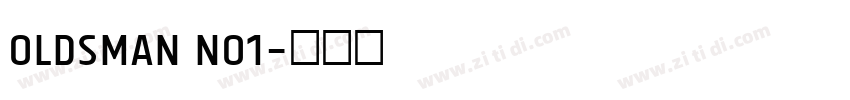 Oldsman No1字体转换